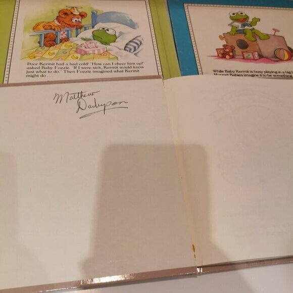 Muppet Babies Books Set of 3 Vintage Jim Henson Kids Stories Miss Piggy Kermit - Picture 4 of 9